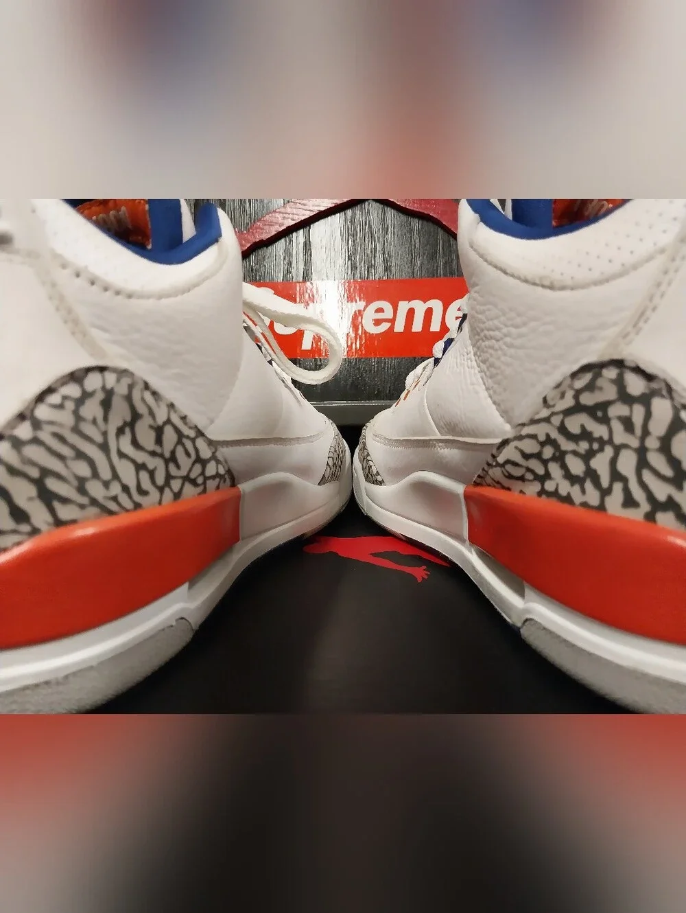 Retro Jordan 3 Cements Knicks Size 9